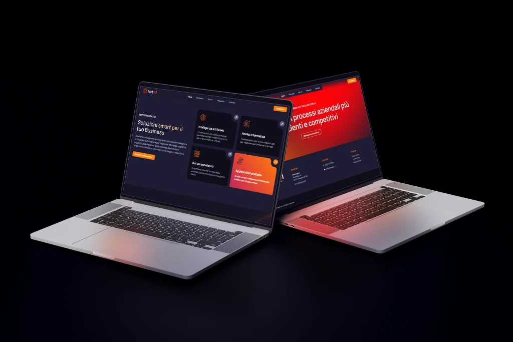 Netai srl - brand identity realizzazione sito web corporate blog - Jacopo Vanzini web designer - 01